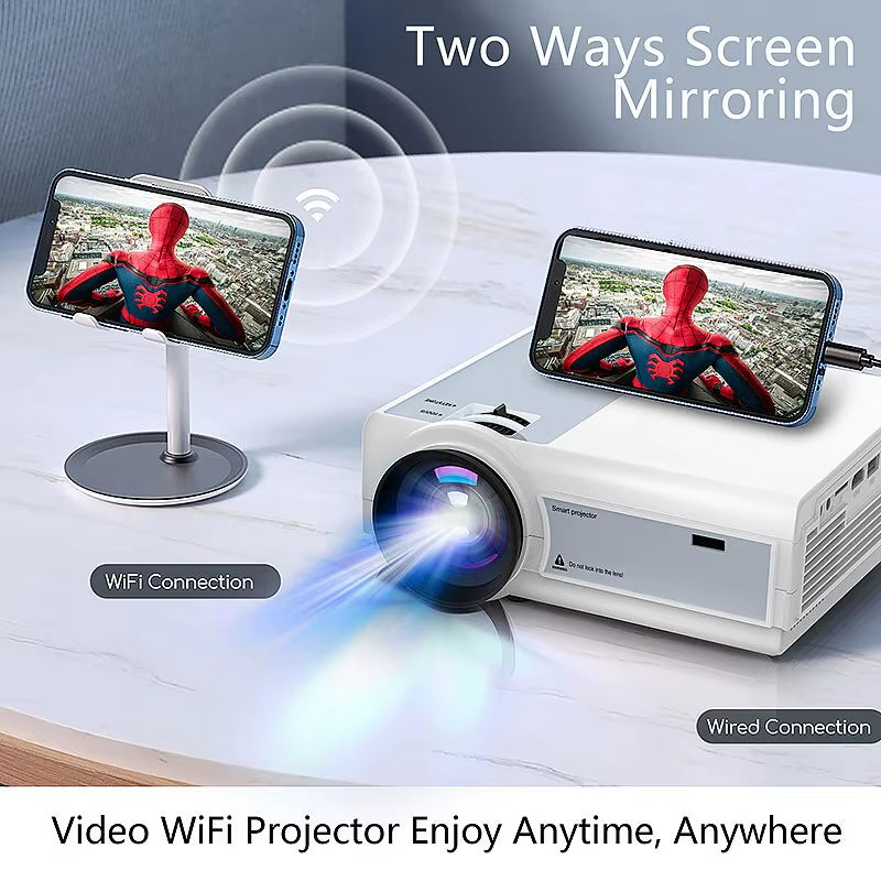 Global L36P Projector Full Hd 1080P 4K Wifi Mini LED Portable Projetor 2.4G 5G for Smartphone Video Home Office Camping